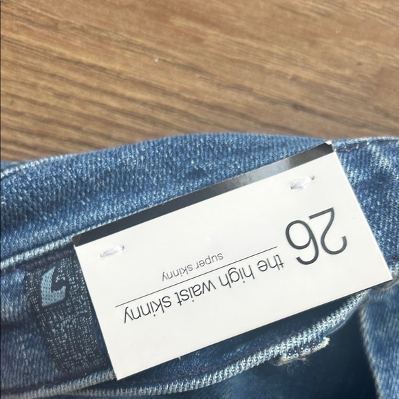 7 for all Mankind Blue and White Women's Jeans ! Size 26 - Picture 4 of 8